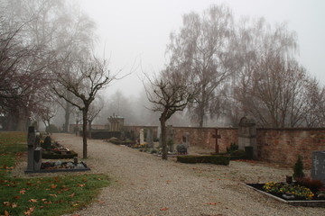 Obraz premium Cementerio de Ettenheim, Alemania