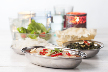 Indisches Hähnchen-Curry