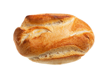 frische Brötchen isoliert auf weiss