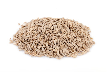 Crop Of Shelled Sunflower Seeds