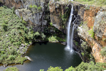 Fototapeta na wymiar Berlin Falls, Mpumalanga, South Africa