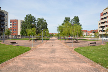 parque en la ciudad de Logroño