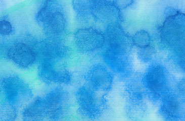 Background blue watercolour shades