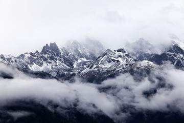 Fototapeta na wymiar Meili Snow Mountain,Yunnan,China