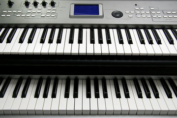 Music electric piano - Powered by Adobe