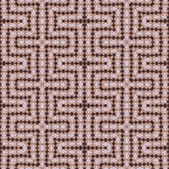 Fototapeta premium Kaleidoscopic mosaic seamless texture
