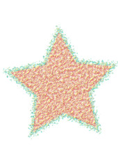 Volume orange star symbol