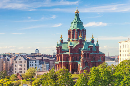 Uspenski Cathedral, Eastern Orthodox cathedral, Helsinki