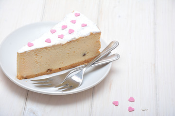 Cheesecake for Valentine's day 
