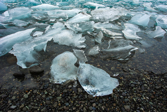 Jokulsarlon, glacier lagoon, Iceland