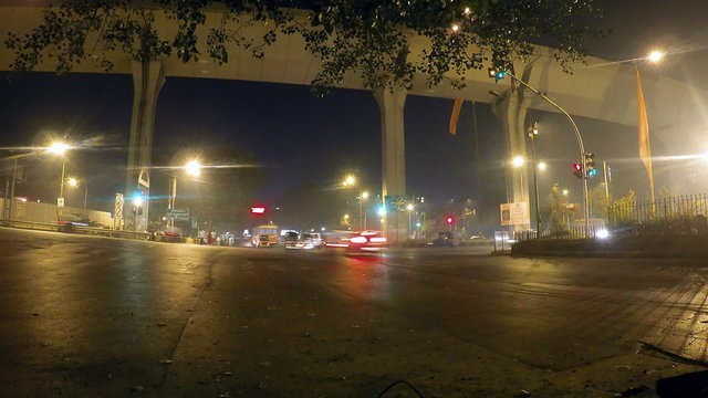 TRAFFICLIGHTS at NIGHT in MUMBAI [Nightlapse]