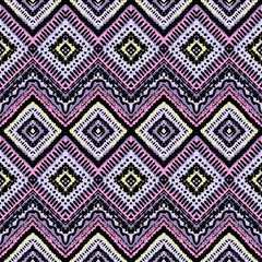 Hand drawn painted seamless pattern. illustration