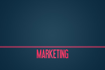 Marketing - Illustration copy space - Text Graphic - Modern Business Design