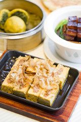 Chinese cuisine tofu
