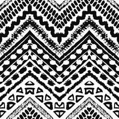 Hand drawn painted seamless pattern. illustration