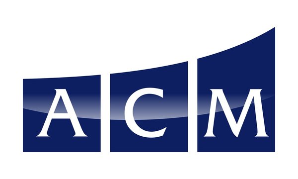 Letter A C M Modern Logo