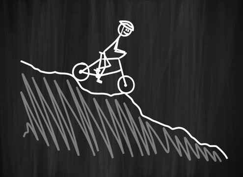 tafel mk radfahren downhill II