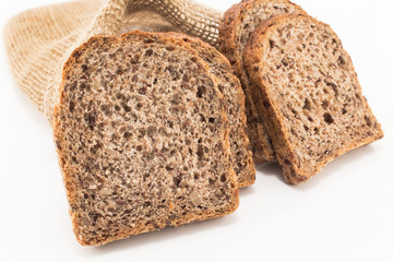 Whole grain bread sprouted wheat