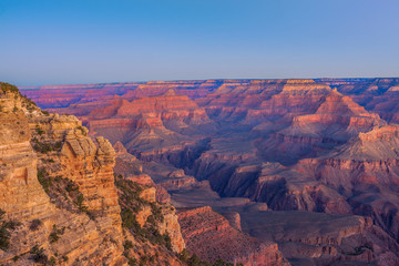 Fototapeta na wymiar Grand Canyon Sunsrise from Mather Point