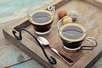 Ñups of coffee