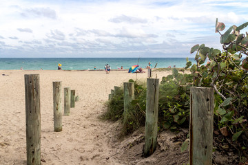 Fototapeta na wymiar Florida Jensen Beach scenic