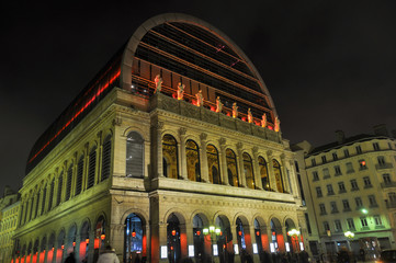 The Opera Nouvel in Lyon, France