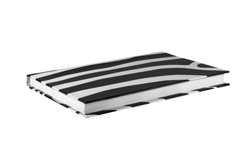 The book for records with black and white strips