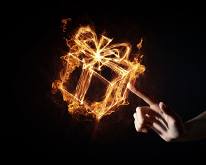 Gift box icon
