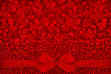 red glitter texture Valentine's day abstract background