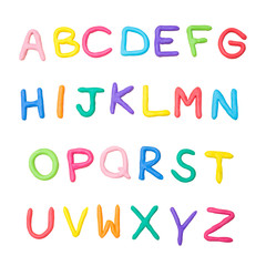 colourful alphabet a to z