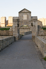 Fototapeta na wymiar Entering the citadel