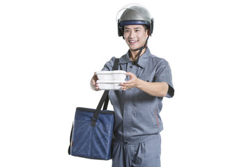 Take-out deliveryman