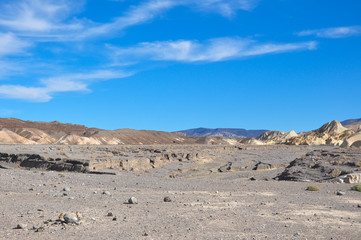 Fototapeta na wymiar Gold Canyons of Death Valley National Park, California, USA