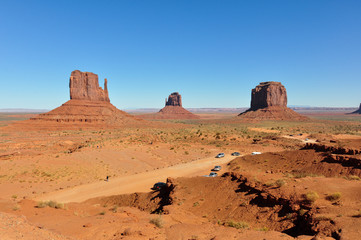 Fototapeta na wymiar Monument Valley Navajo Tribal Park, Arizona, USA