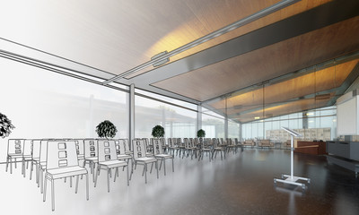 Hörsaal I (Zeichnung)