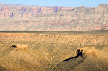Obraz na płótnie Canvas Nevada's desert near Las Vegas, USA