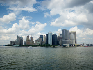 Obraz premium Manhattan island, New-York, USA