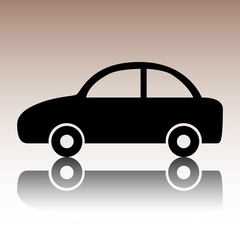 Car icon. Vector. 
