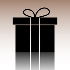 vector gift box icon