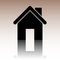 Home icon vector