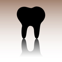 Tooth Icon in vector