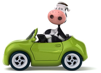Obraz premium Fun cow