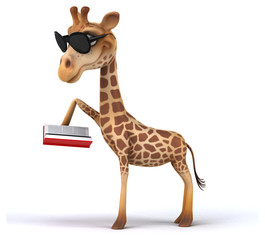 Fun giraffe