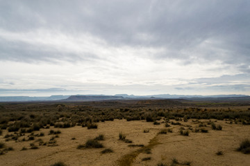 Bardenas badland