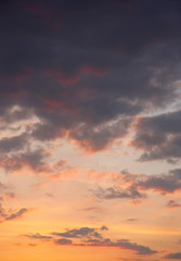 Beautiful evening sky