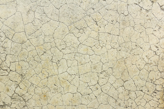Cracked Cement Texture And Background