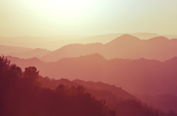 Obraz premium Cyprus mountains