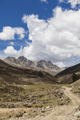 Fototapeta na wymiar Beautiful landscape in Tibet, China