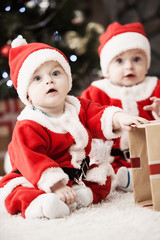 children waiting Christmas