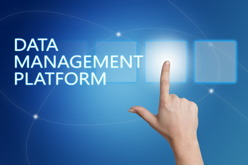 Obraz na płótnie Canvas Data Management Platform